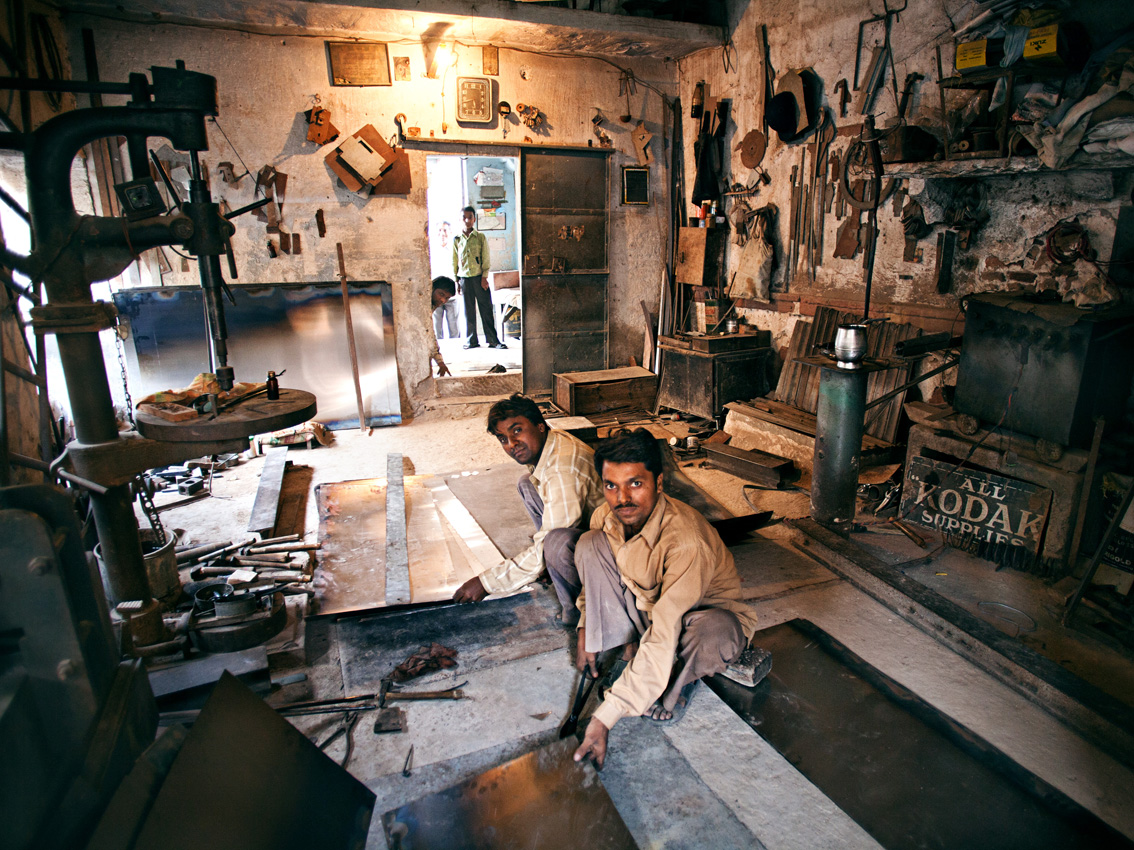 Pulsa para ampliar la imagen: Professions in India, de Pedro José García González. JPG de 508 KB