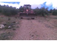 04/05-03-10 Acondicionamiento de un camino alternativo al corte de la carretera JA-3200, Jaén a La Guardia. JPEG de 94,7 KB