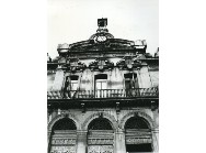Fachada exterior del Palacio de la Diputación Provincial. Década de 1980.
