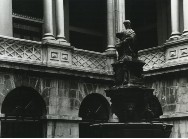 Patio del Palacio de la Diputación Provincial. Década de 1980.