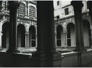 Patio del Palacio de la Diputación Provincial. Década de 1980.