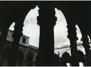Patio del Palacio de la Diputación Provincial. Década de 1980.