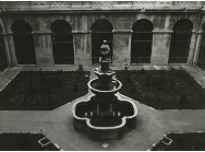 Patio del Palacio de la Diputación Provincial. Década de 1980.
