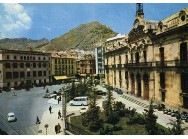 Palacio de la Diputación Provincial y Correos. Editorial Arribas. Década de 1960.