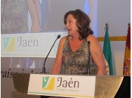 La actriz Rosario Pardo expresa su agradecimiento por el premio. JPG de 836 KB