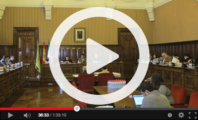 Ver v&iacute;deo del Pleno Ordinario del 31 de enero de 2018