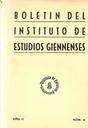 Ir a los detalles de Bolet&iacute;n del Instituto de Estudios Giennenses: &oacute;rgano oficial de la instituci&oacute;n. N.&ordm; 4, 1/1955. [Ejemplar]