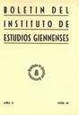 Abrir Bolet&iacute;n del Instituto de Estudios Giennenses: &oacute;rgano oficial de la instituci&oacute;n. N.&ordm; 15, 1/1958. [Ejemplar]