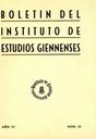 Abrir Bolet&iacute;n del Instituto de Estudios Giennenses: &oacute;rgano oficial de la instituci&oacute;n. N.&ordm; 12, 4/1957. [Ejemplar]