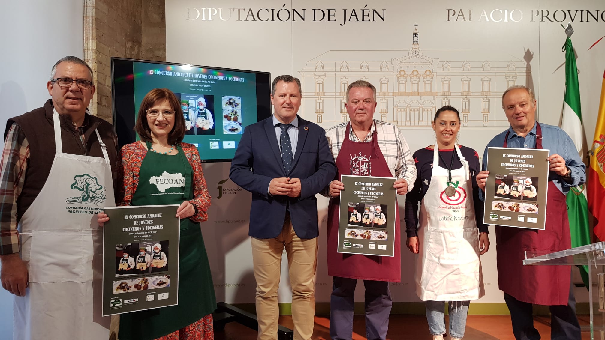 Presentación del IX Concurso Andaluz de Jóvenes Cocineros y Cocineras. JPG de 274 KB