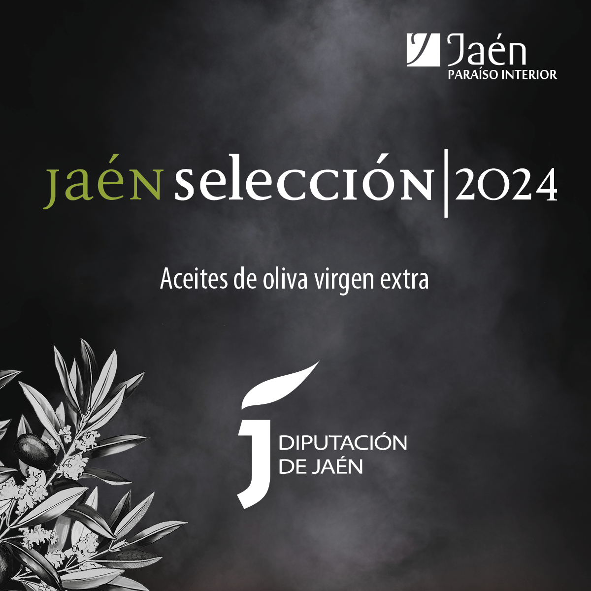 Imagen promocional de los aceites 'Jaén Selección 2024'. JPG de 512 KB | Ampliar en ventana nueva | Diputación de Jaén