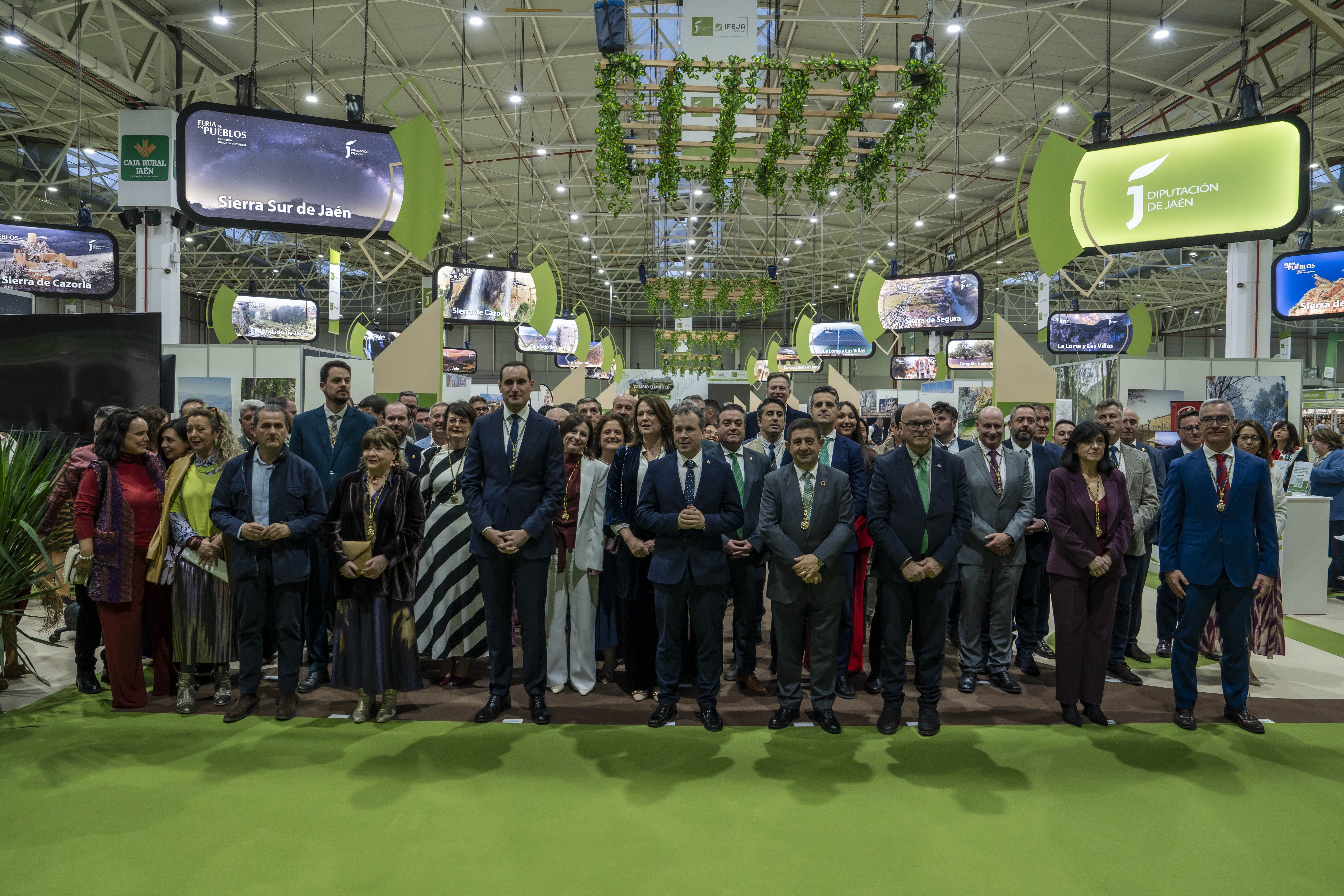 Inauguración de la Feria de los Pueblos