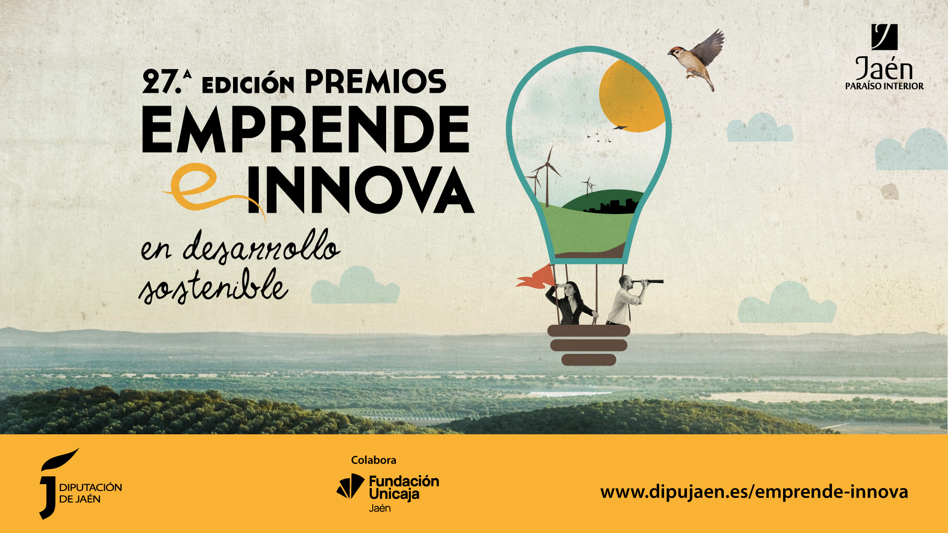 Imagen de la convocatoria de este Premio Emprende e Innova en Desarrollo Sostenible 2026