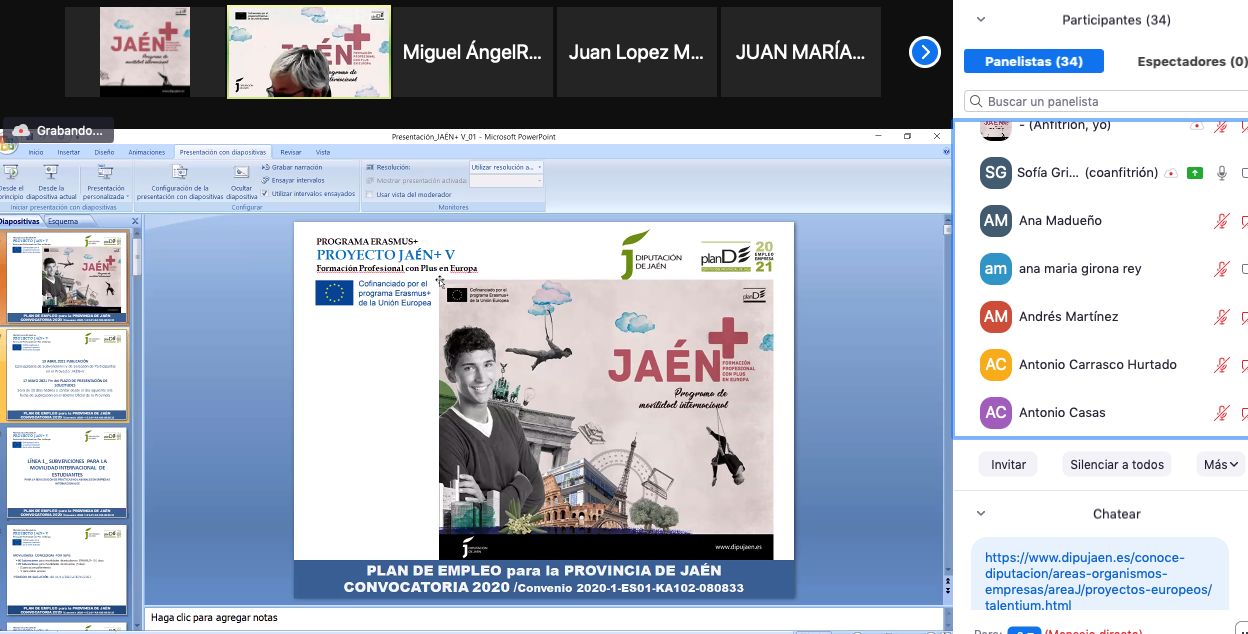 Pulsa para ampliar la imagen: Convocatoria II Comisión de Movilidad, 19 abril de 2021 (2)