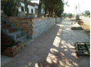 Desarrollo de la obra del paseo de esta localidad. JPEG de 336 KB