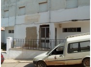 Imagen de la fachada del centro durante su construcción. JPEG de 732 KB