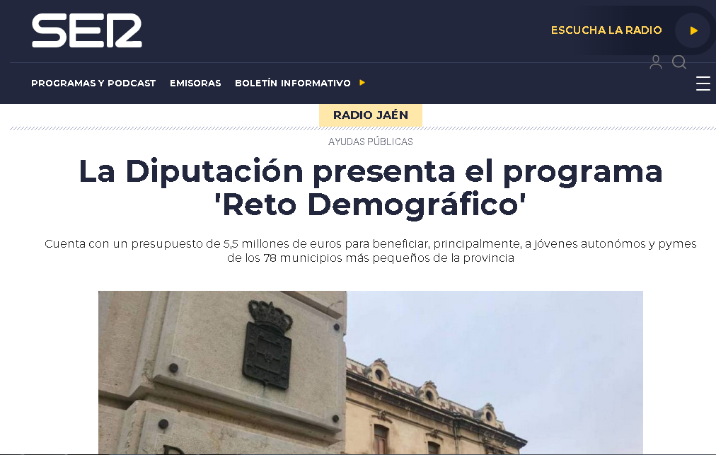 Pulsa para ampliar la imagen: Radio SER Jaén