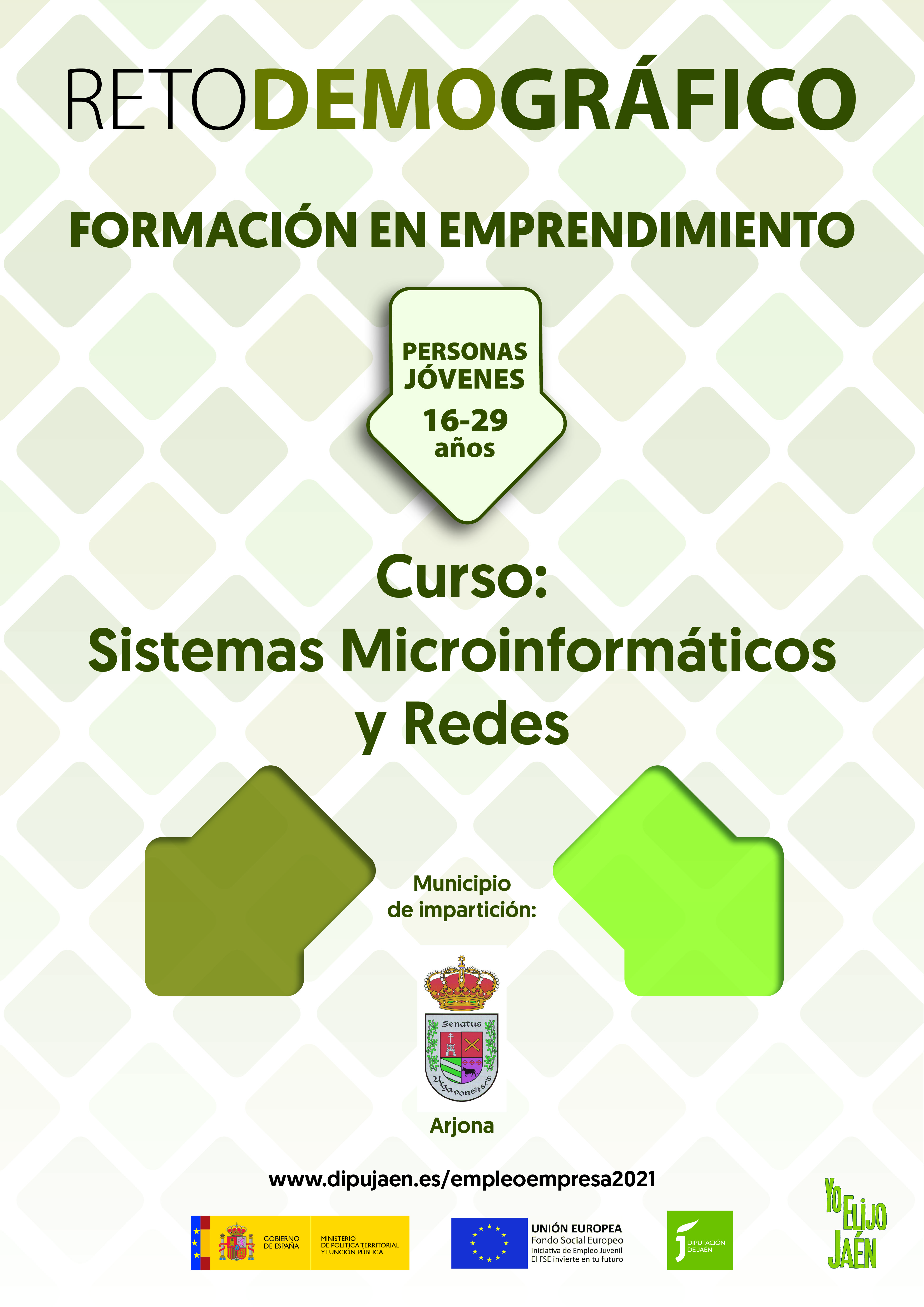 Pulsa para ampliar la imagen: Sistemas Microinformáticos y Redes, impartido en Arjona