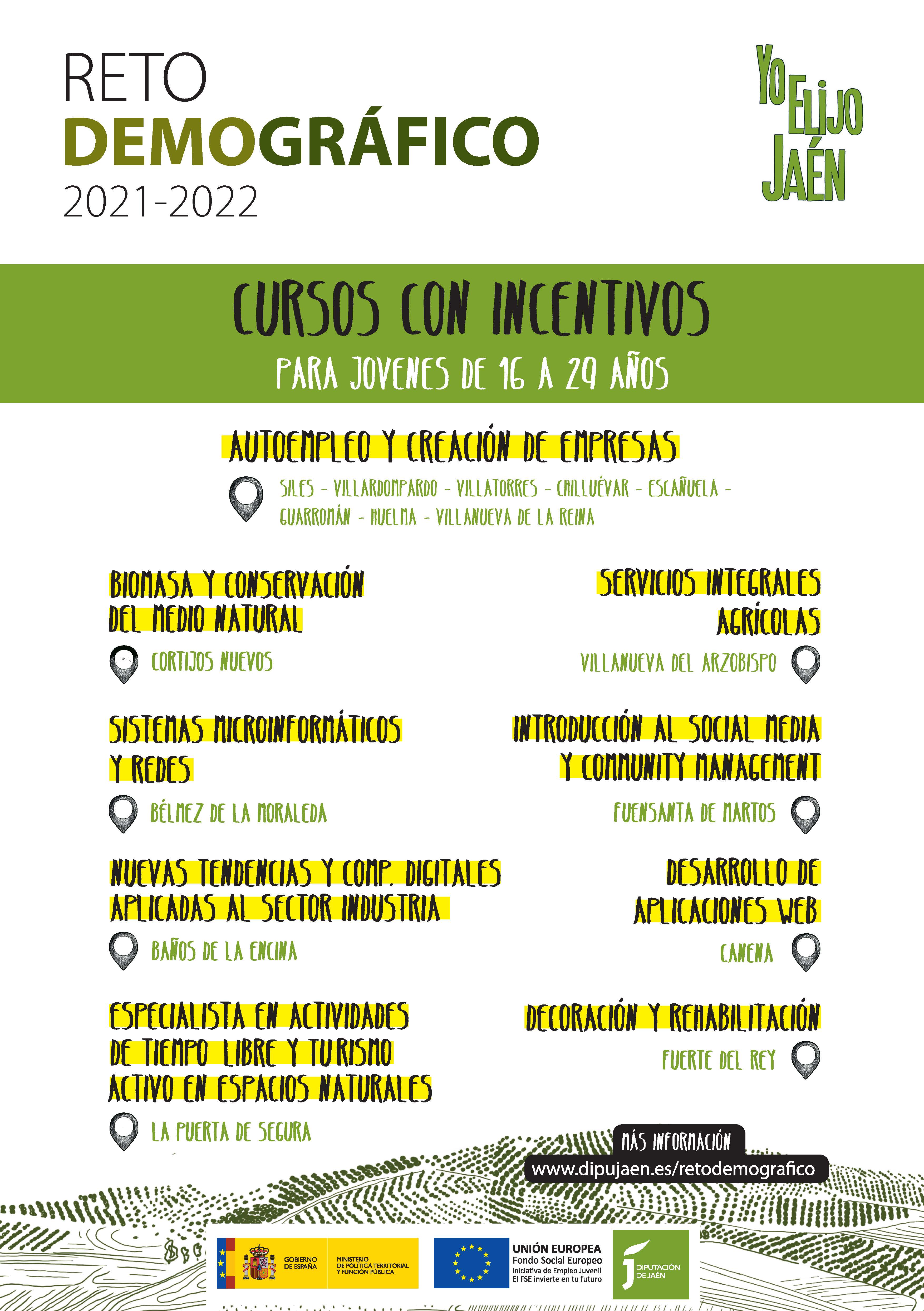 Pulsa para ampliar la imagen: Cartel Cursos GENÉRICO