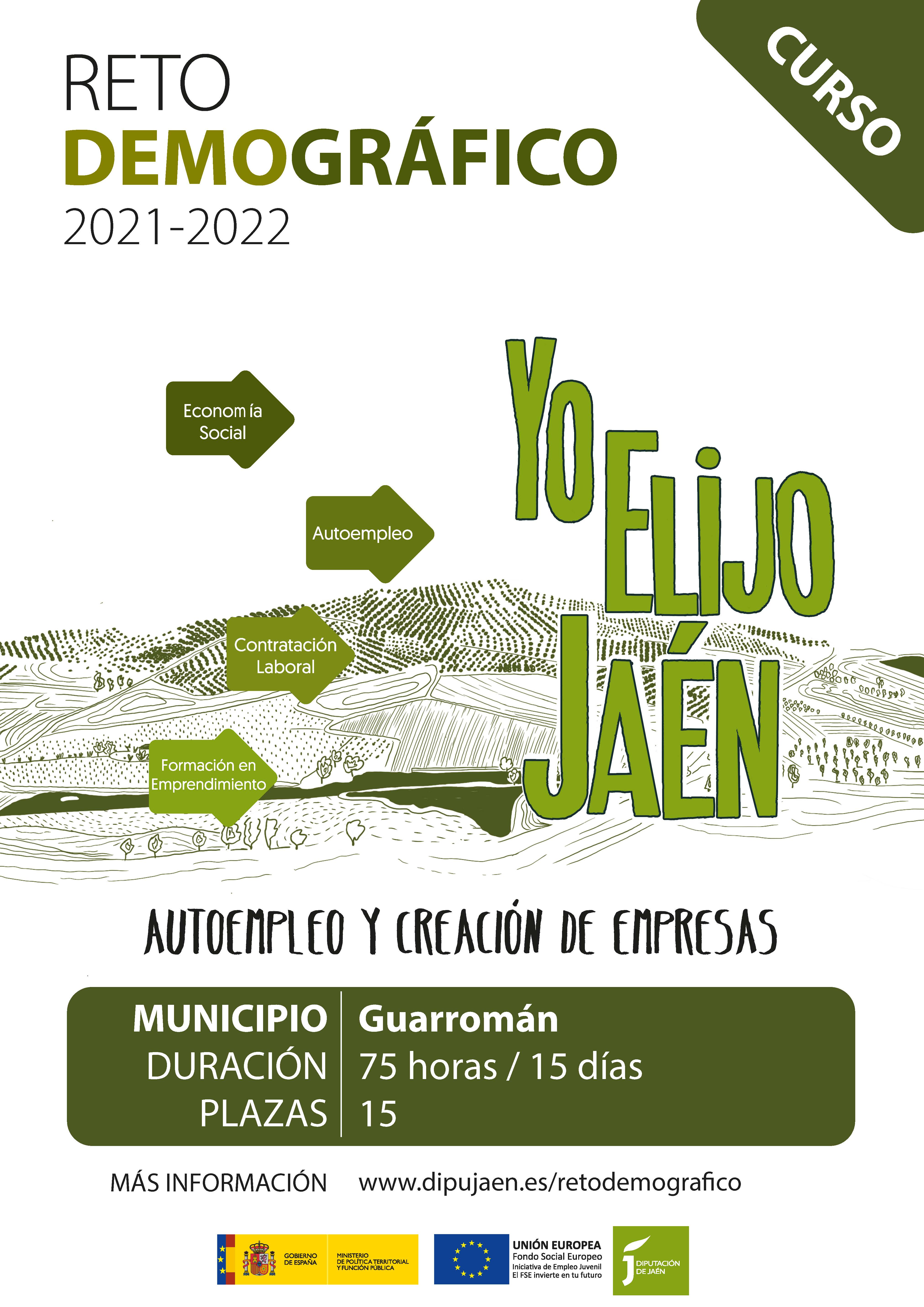 Pulsa para ampliar la imagen: Autoempleo y Creación de Empresas en Guarromán