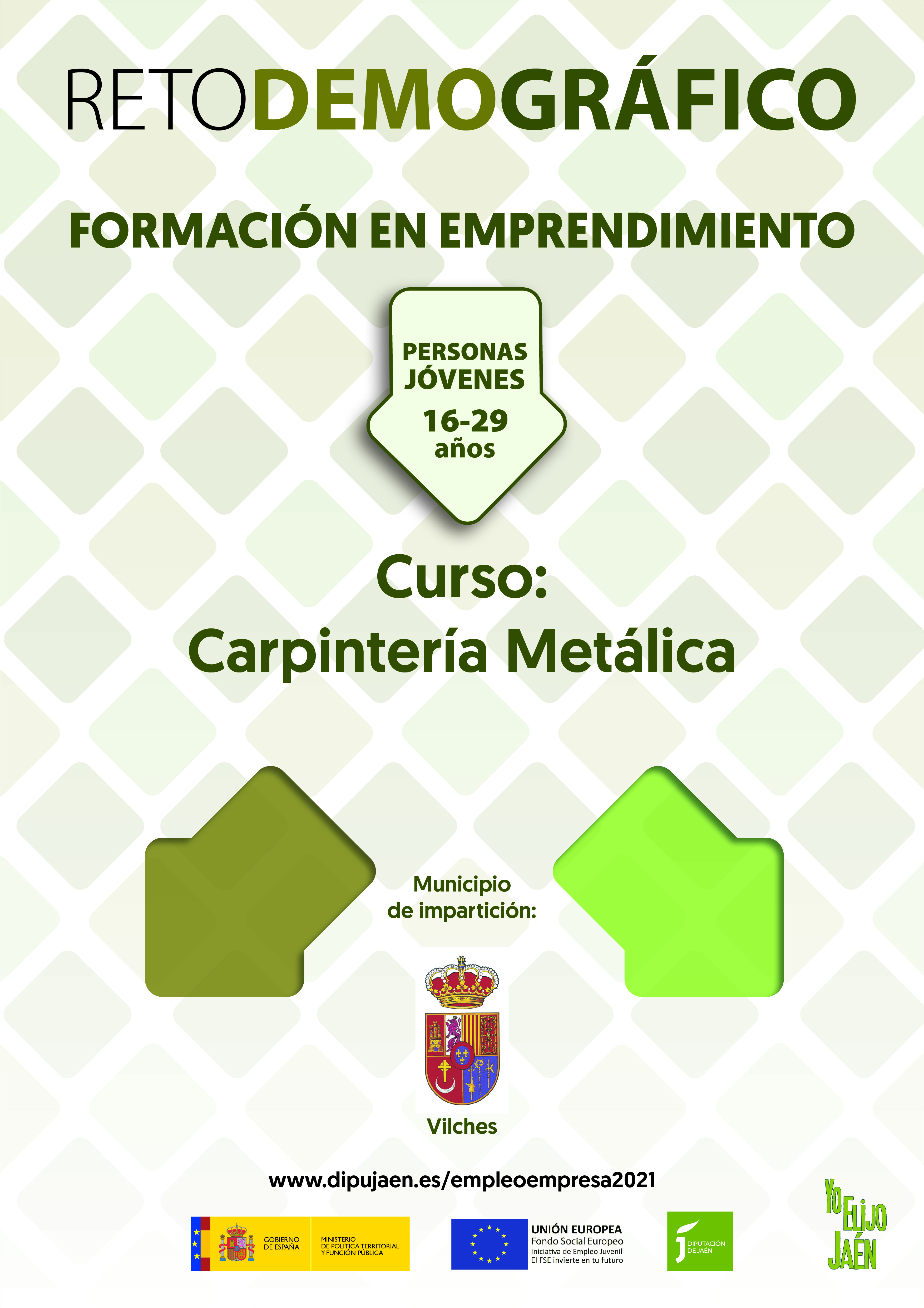 Pulsa para ampliar la imagen: Carpintería Metálica, impartido en Vilches