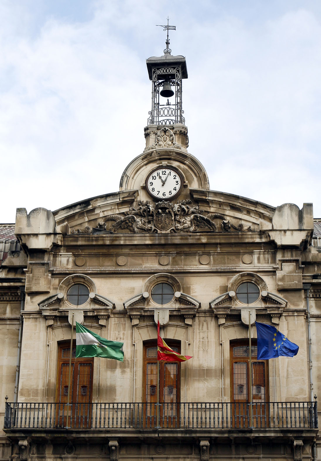 Fotografía fachada del Palacio Provincial de la Diputación de Jaén