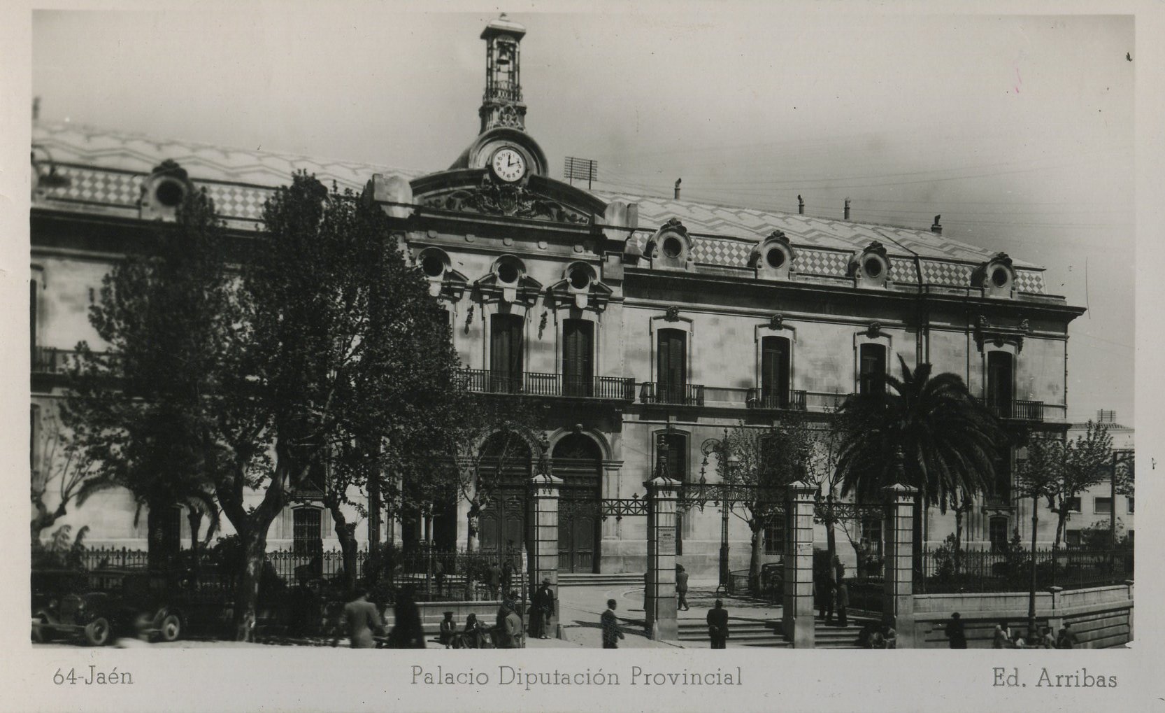 Palacio de la Diputación Provincial. Editorial Arribas. Década de 1950.