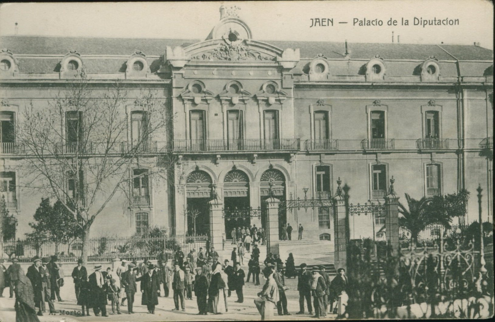 Palacio de la Diputación Provincial. Fotógrafo A. Morto. Anterior a 1940.