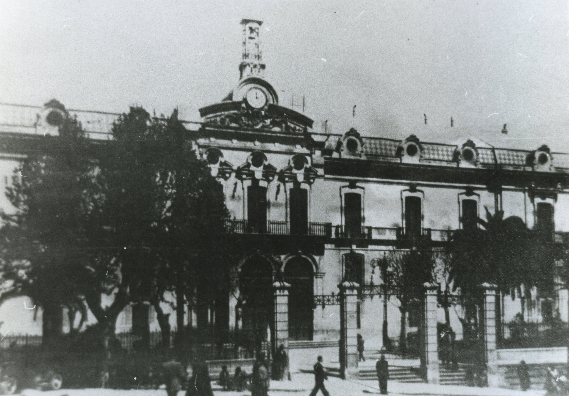 Palacio de la Diputación Provincial. Década de 1990. Reproducción del original de la década de 1950