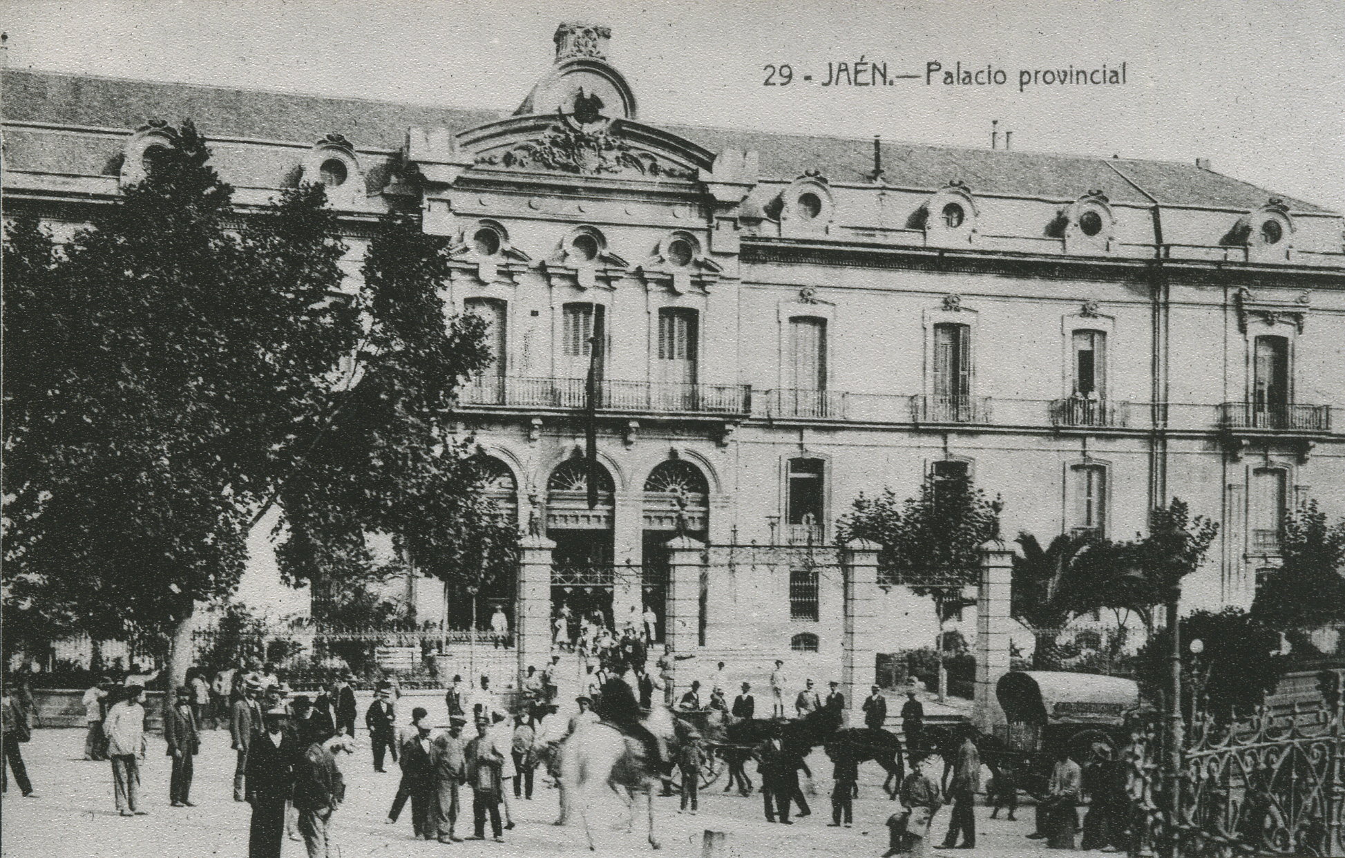Palacio de la Diputación Provincial. Década de 1980.