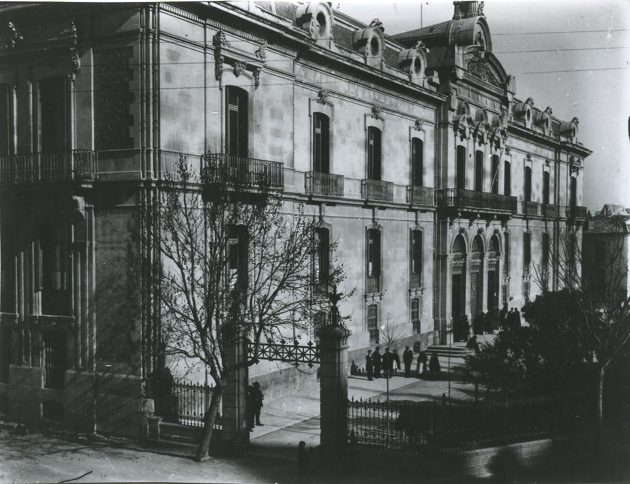 Palacio de la Diputación Provincial. Década de 1980. Reproducción del original de la década de 1950.