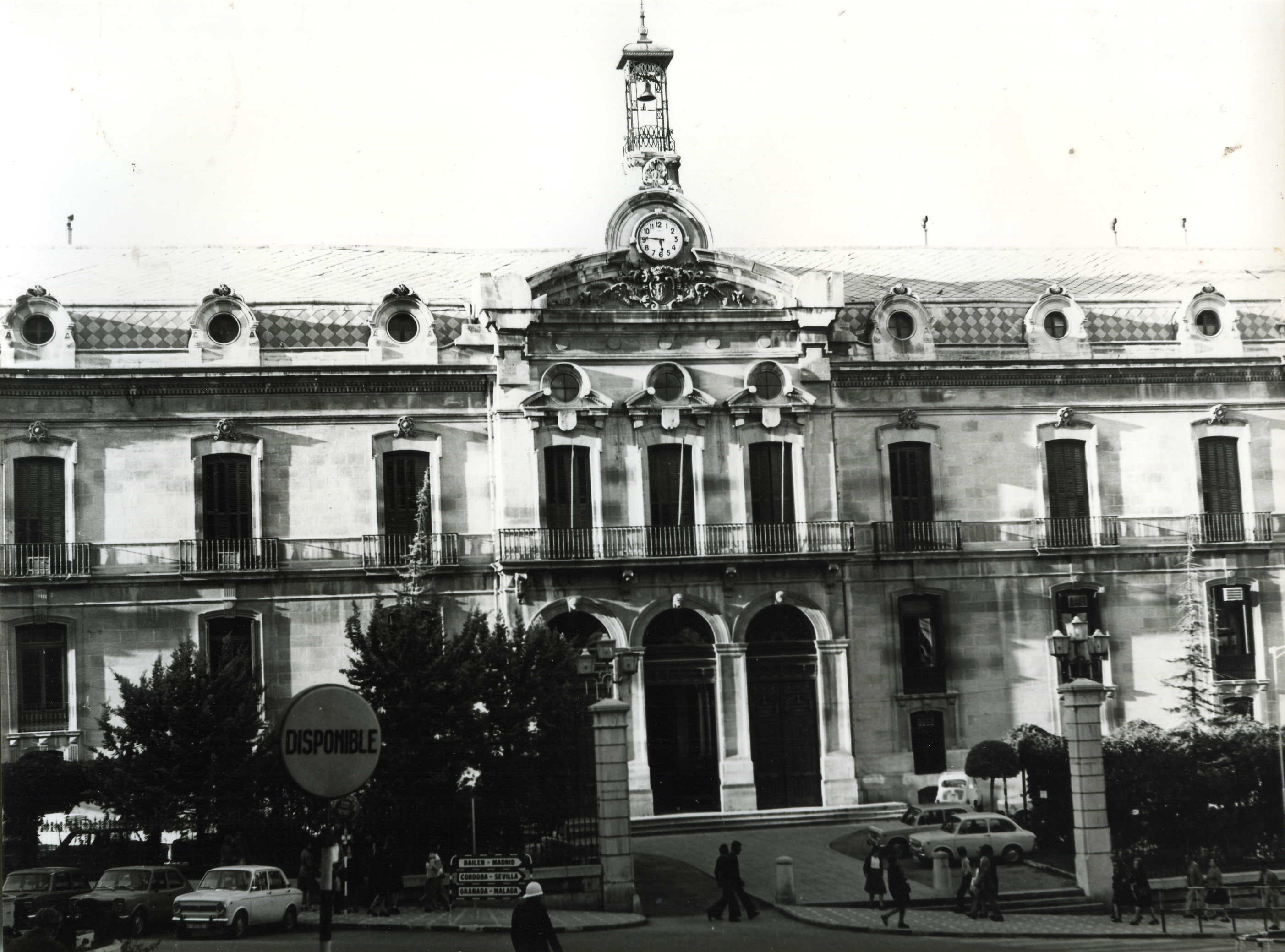 Palacio de la Diputación Provincial. Década de 1960.