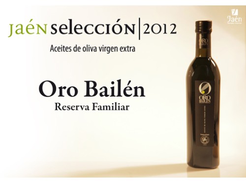 Aceite de oliva virgen extra Oro Bailén Reserva Familiar. JPG de 92 KB