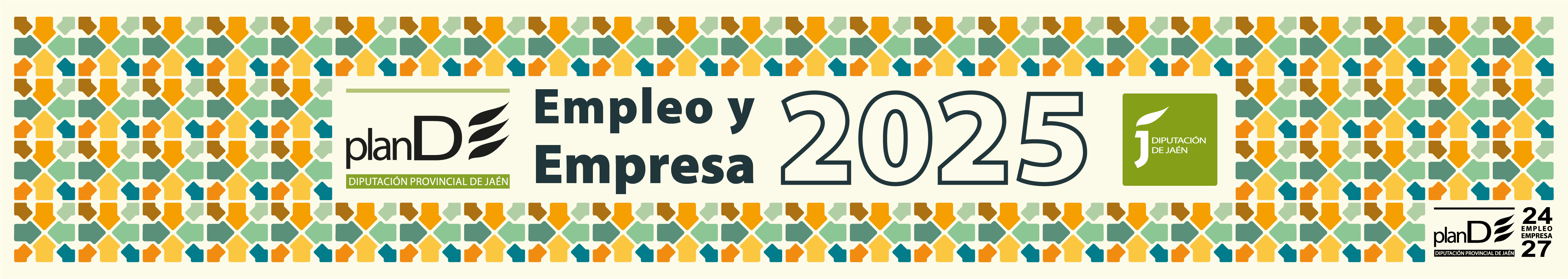 Inicio de la Microsite del Plan de Empleo de la Diputación de Jaén