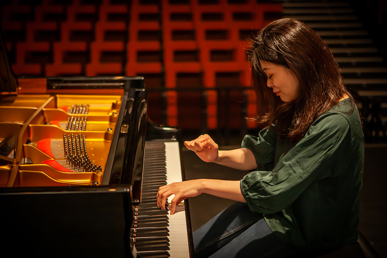Photo: Six pianists from five different nationalities have qualified for the third stage of the 64th Jaén International Piano Competition.