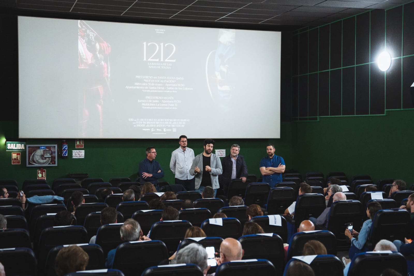 Durante la presentación del documental en la capital. JPG de 130 KB | Ampliar en ventana nueva | Diputación de Jaén