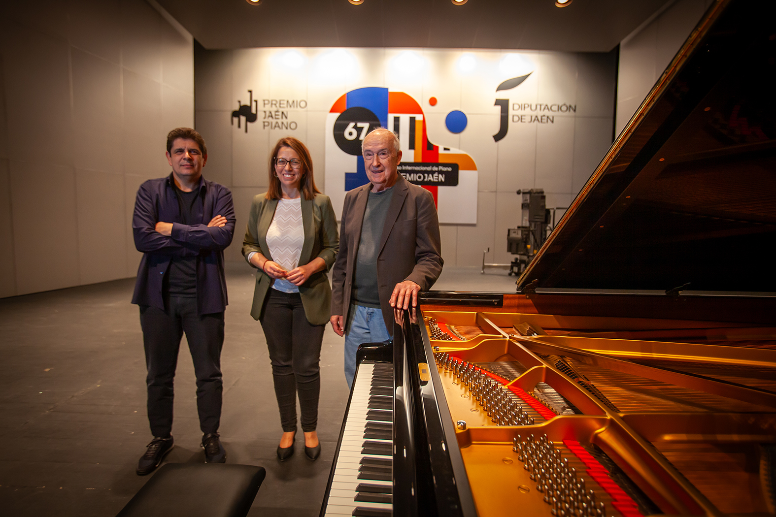 Foto de la noticia: Perianes rememora los “recuerdos imborrables” que le trae el Premio “Jaén” de Piano y subraya su prestigio internacional