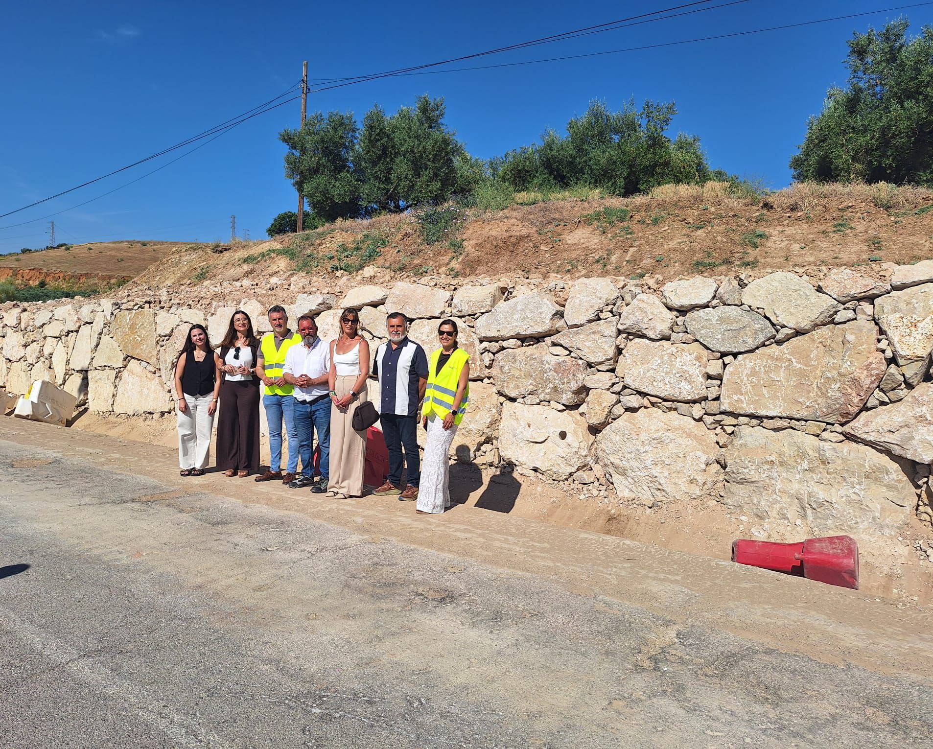 Autoridades que han participado en esta visita