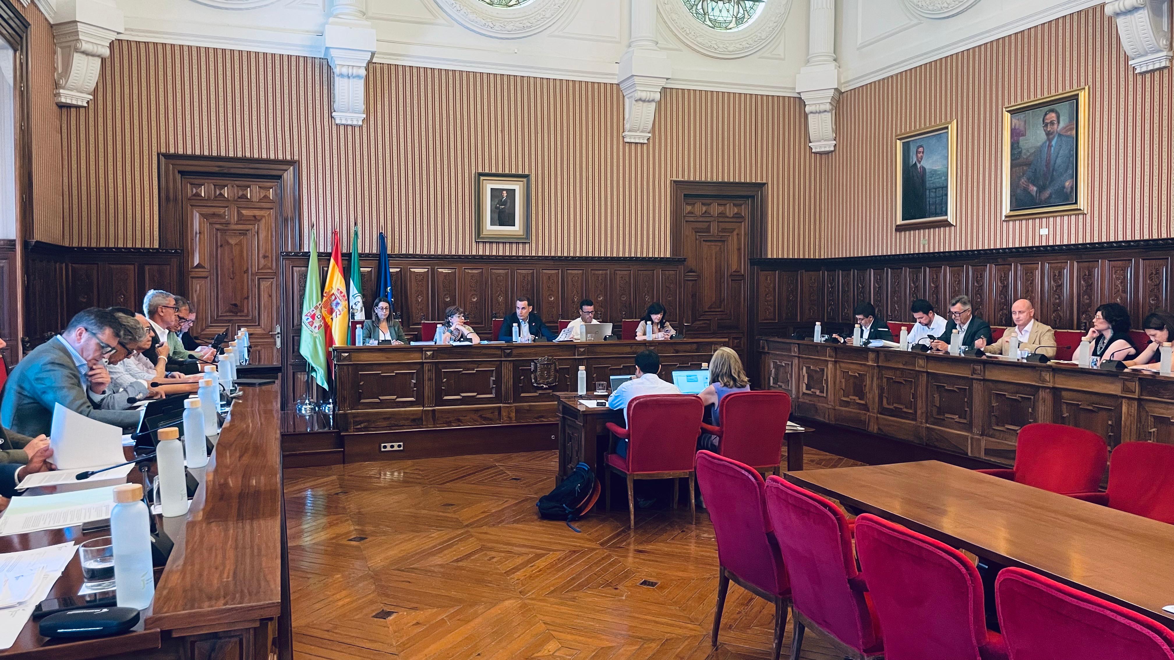 Celebración del pleno ordinario de la Diputación de Jaén | Diputación de Jaén | Ampliar imagen