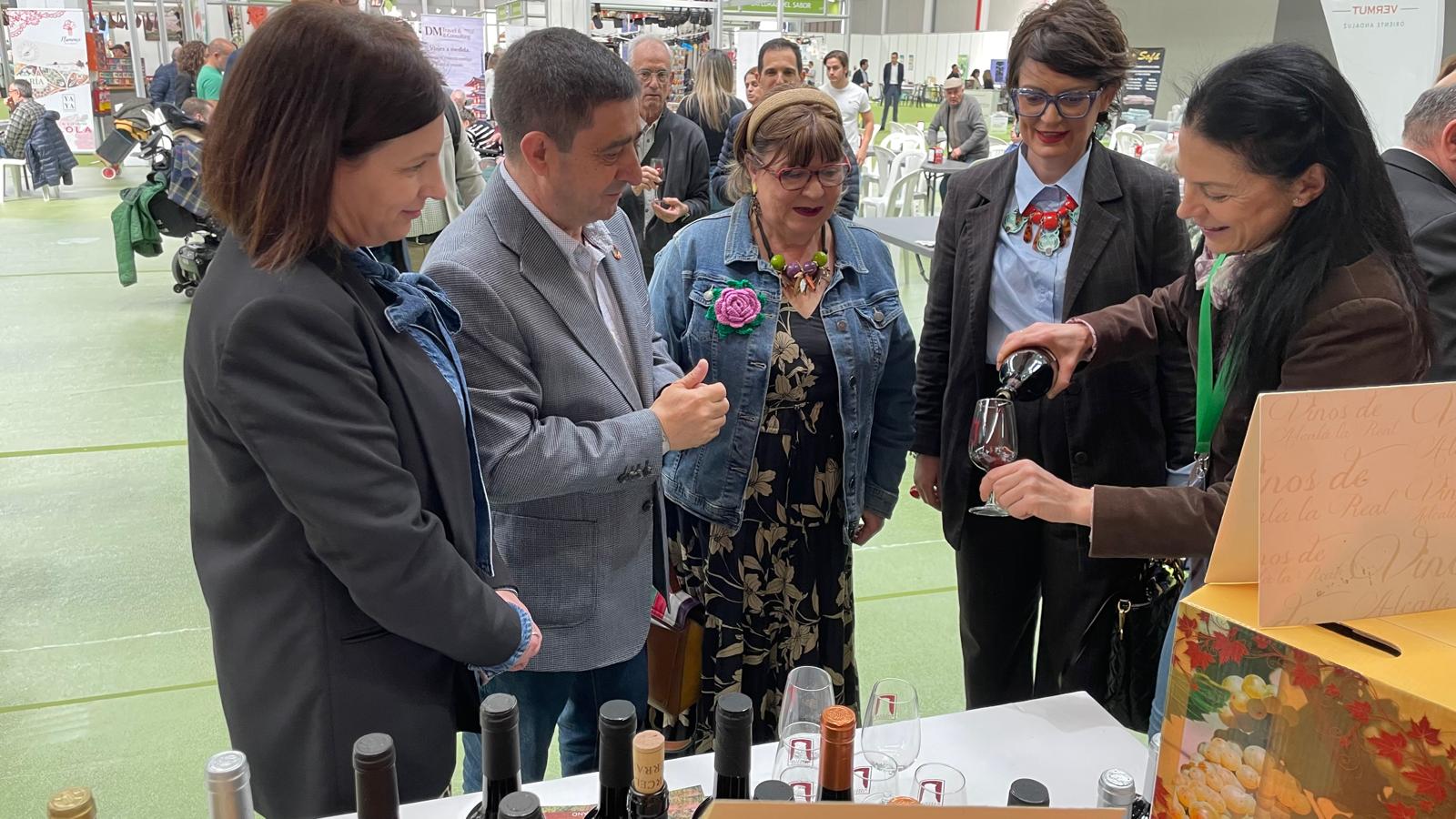 Recorrido por el espacio Degusta Jaén en la Feria de los Pueblos