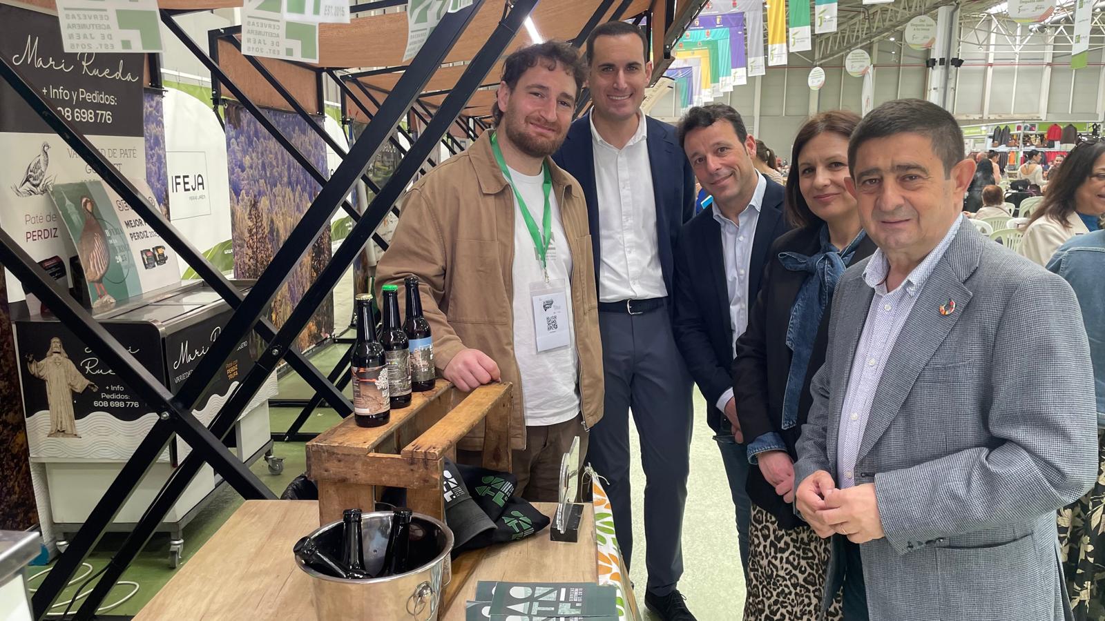 Recorrido por el espacio Degusta Jaén en la Feria de los Pueblos