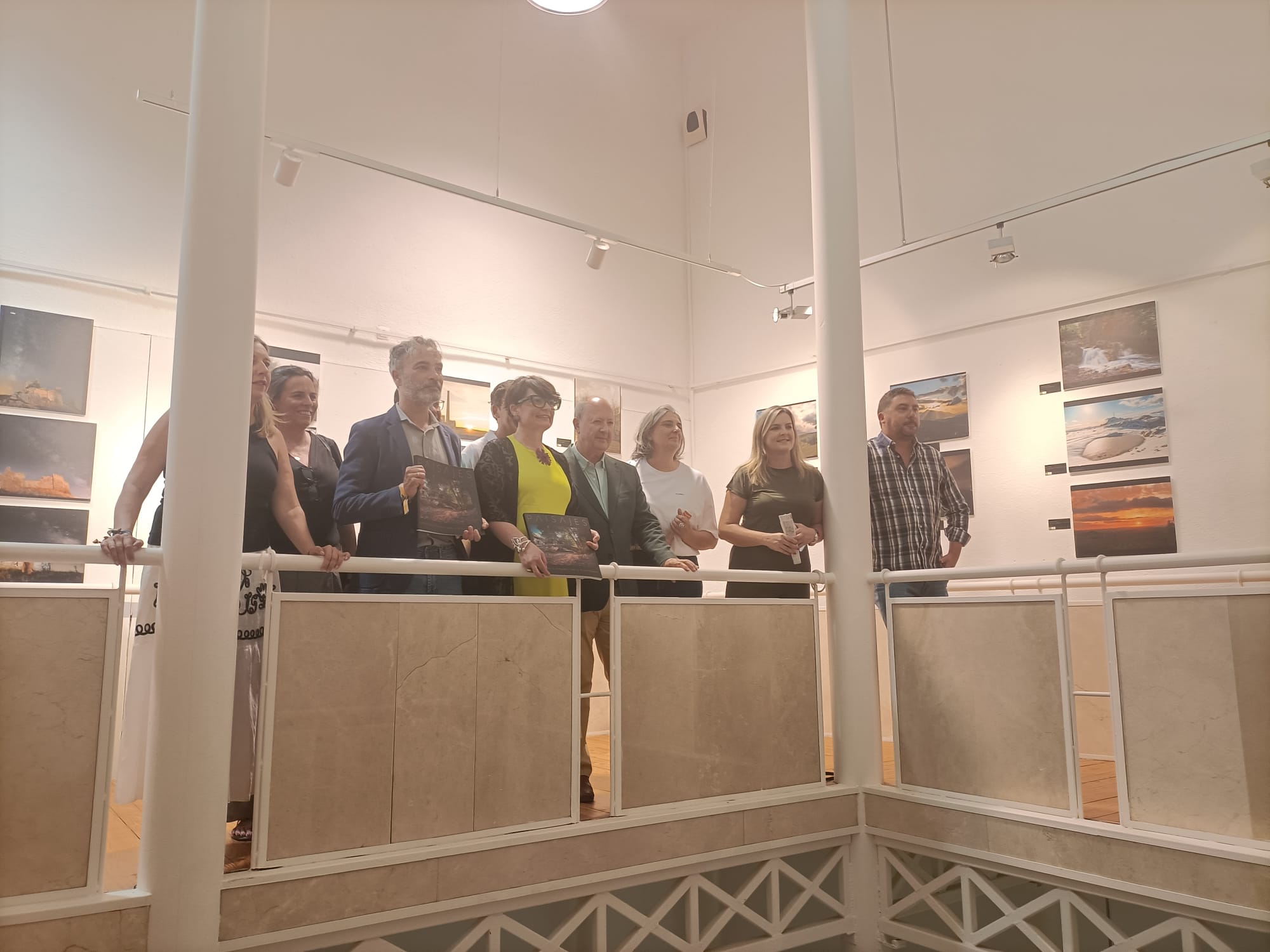 Inauguración de la exposición sobre el Paisaje Giennense en Baeza