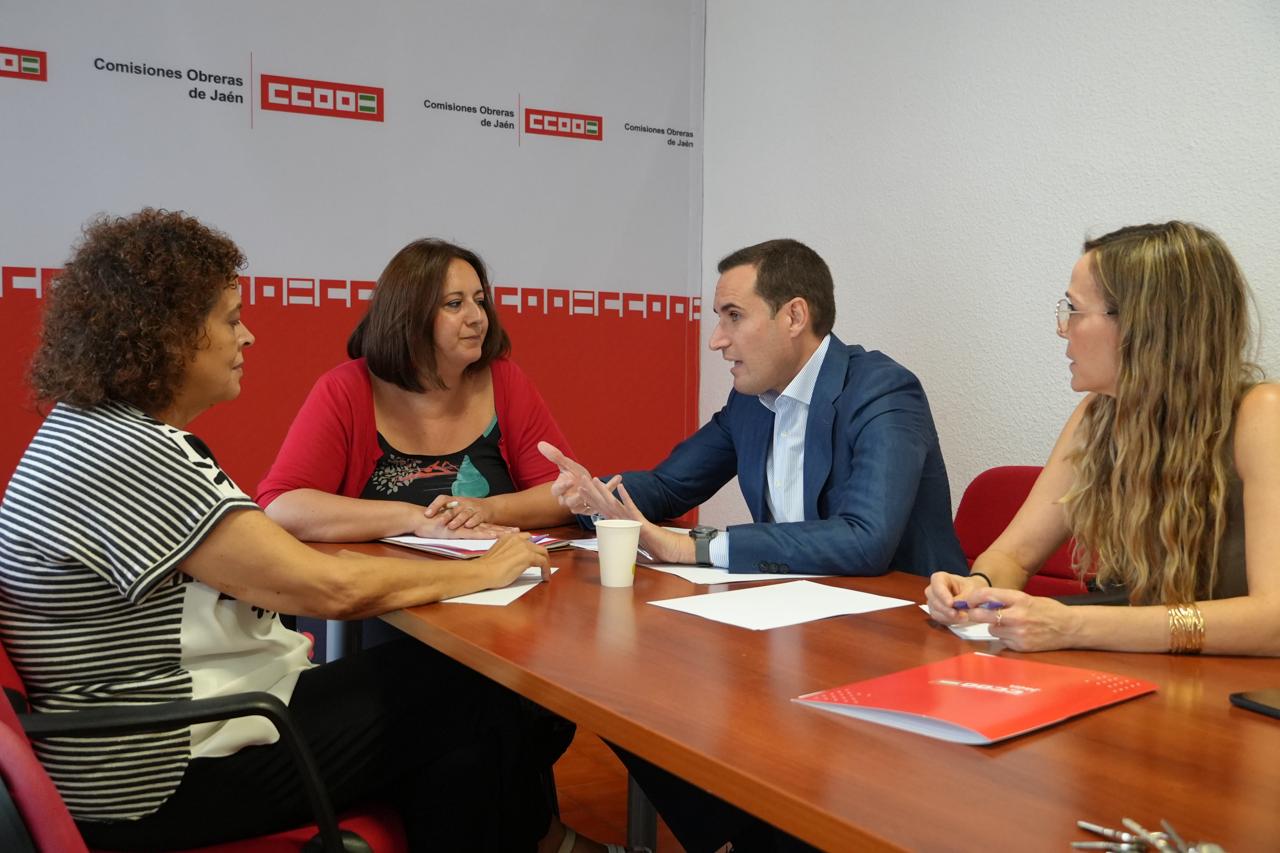 Juan Latorre, en un momento de esta reunión