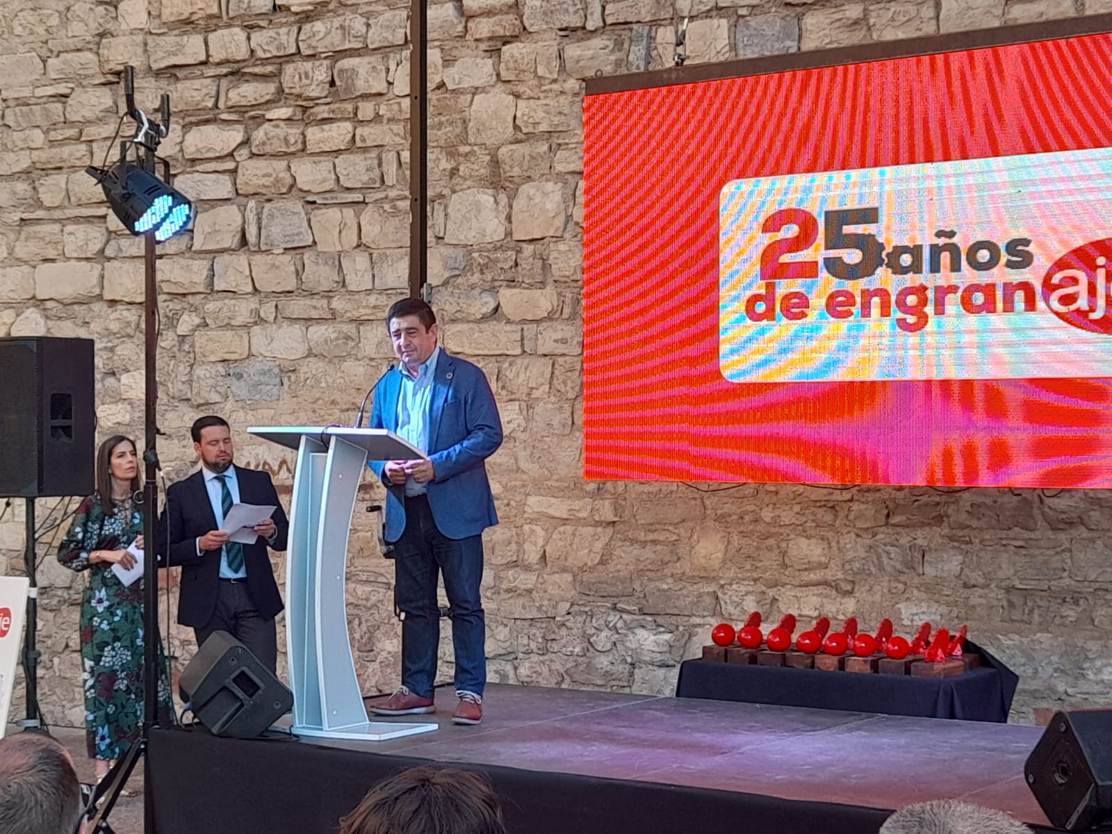 El presidente de la Diputación, durante su intervención en este acto. JPG de 338 KB | Ampliar en ventana nueva | Diputación de Jaén