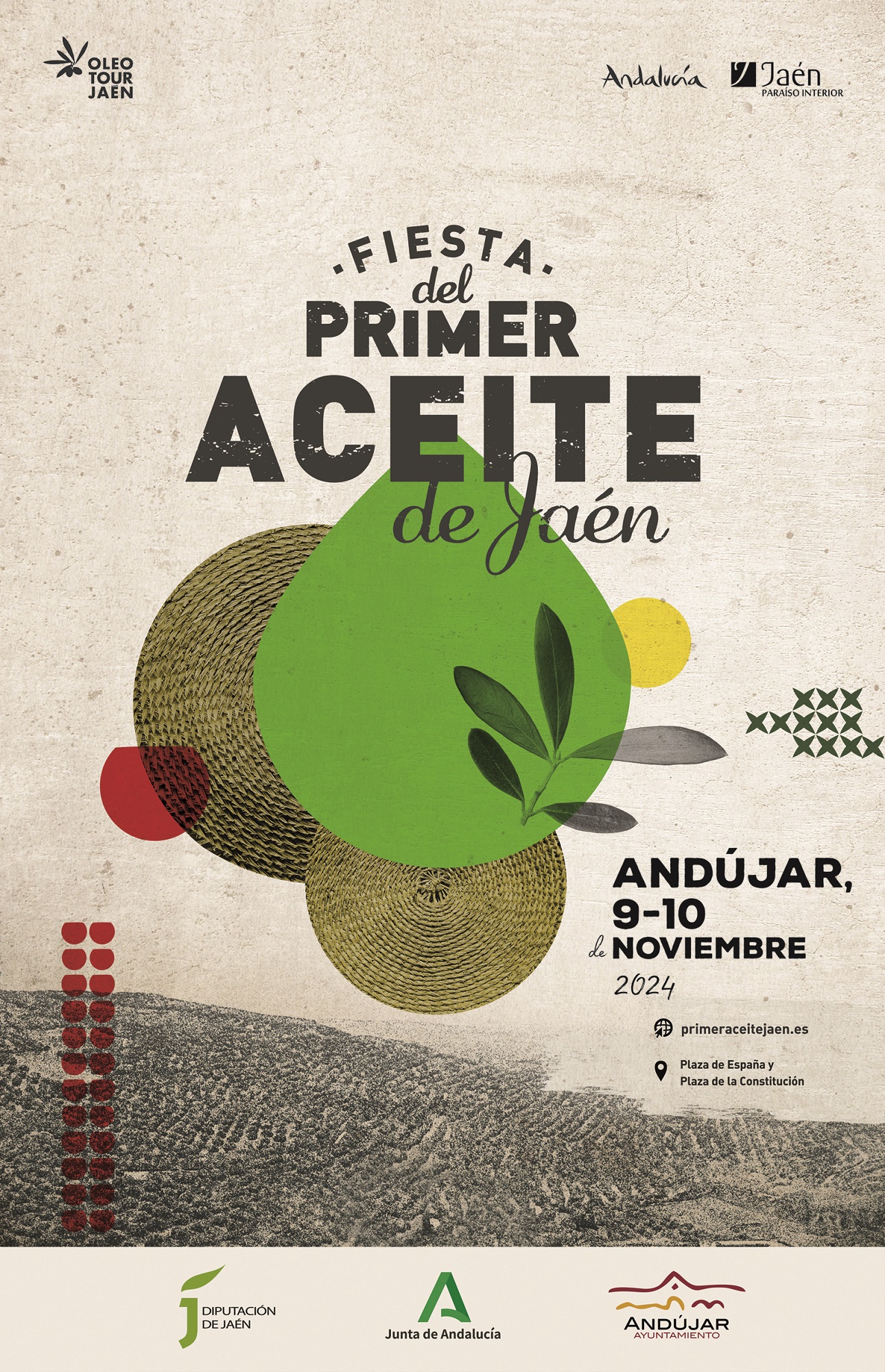 Foto de la noticia: Andújar alberga desde mañana la Fiesta del Primer Aceite de Jaén con un centenar de AOVEs de cosecha temprana