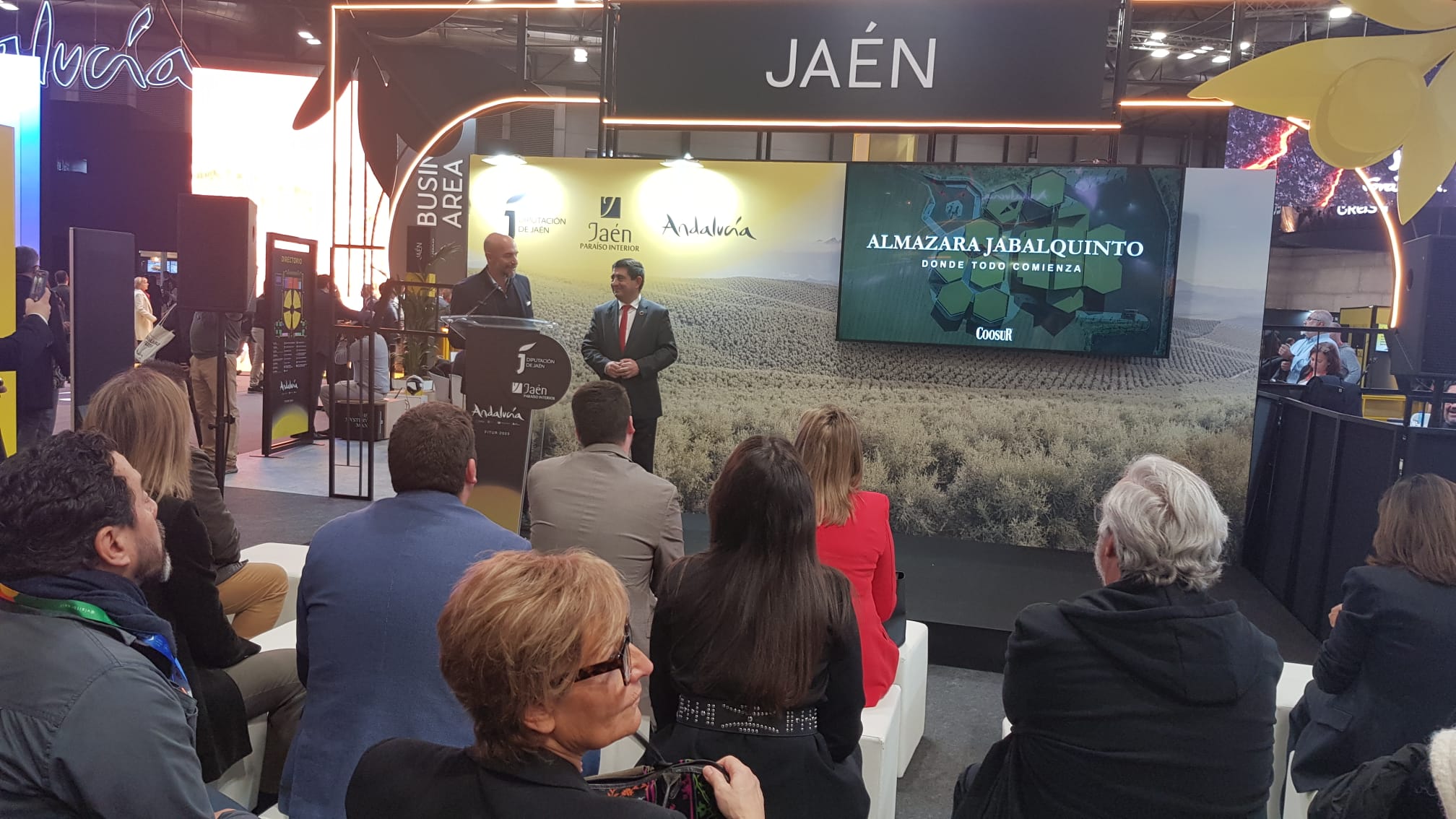 Presentación del proyecto oleoturístico de la almazara de Acesur de Jabalquinto