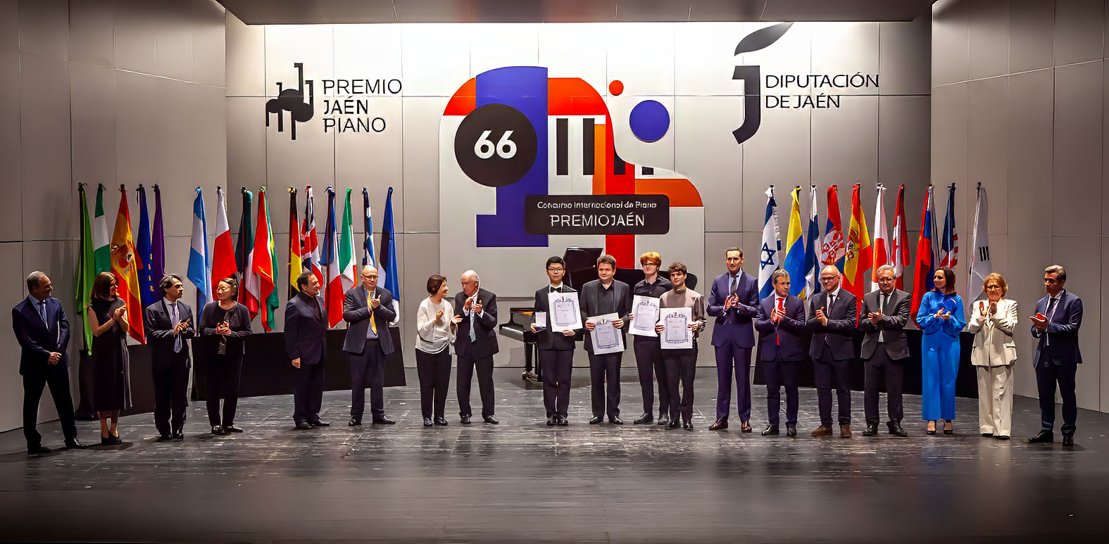 Photo: Chinese pianist Zhiquan Wang wins the 66th Jaén International Piano Competition