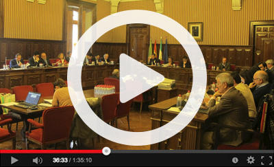 Ver v&iacute;deo del Pleno Ordinario del 5 de marzo de 2018