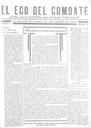 Abrir El eco del combate : peri&oacute;dico semanal gratuito, &oacute;rgano del Batall&oacute;n Juan Arcas. [Publicaci&oacute;n (p&aacute;ginas)]
