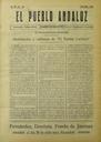 Abrir El Pueblo Andaluz : semanario independiente. 14/1/1929. [Ejemplar]